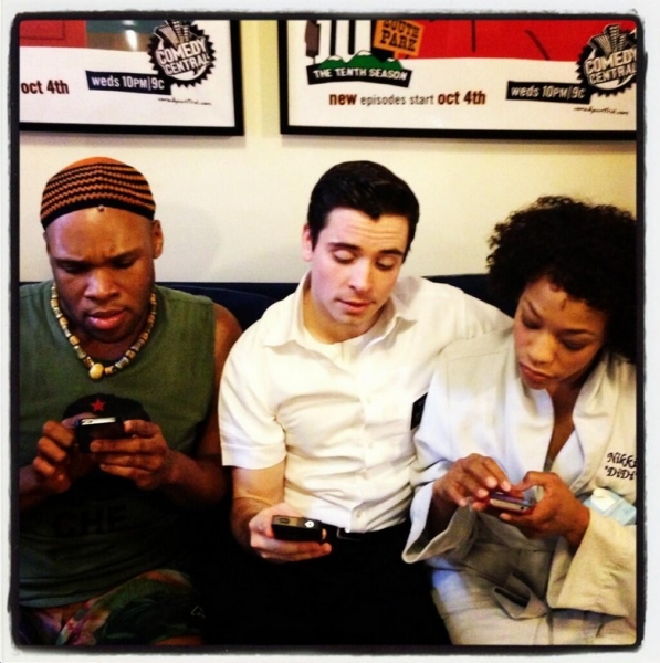 Photo Flash: Saturday Intermission Pics, March 23 - Kelli O'Hara's Last SIP with NICE WORK, FLASHDANCE Channels PIPPIN and More!  Image