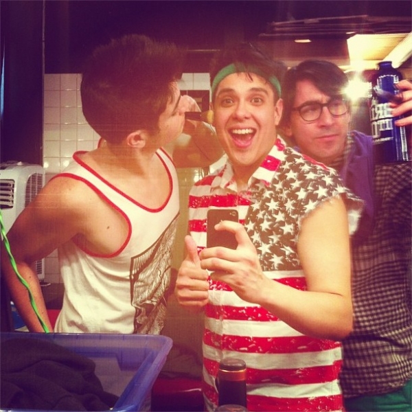 Photo Flash: Saturday Intermission Pics, March 23 - Kelli O'Hara's Last SIP with NICE WORK, FLASHDANCE Channels PIPPIN and More!  Image