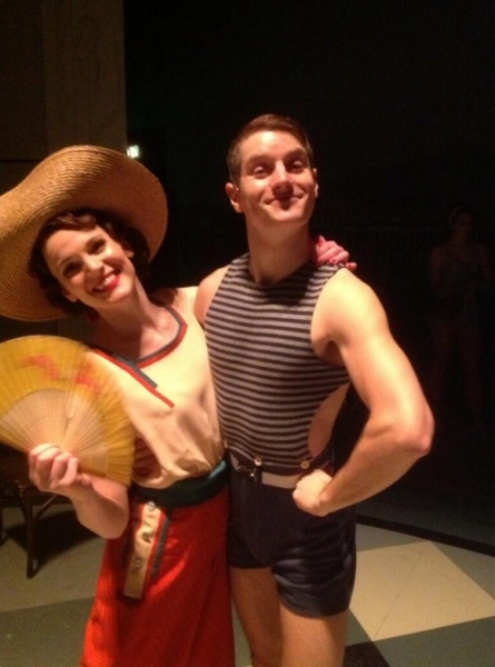 Photo Flash: Saturday Intermission Pics, March 23 - Kelli O'Hara's Last SIP with NICE WORK, FLASHDANCE Channels PIPPIN and More!  Image