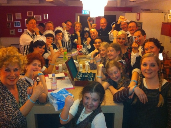 Photo Flash: Saturday Intermission Pics, March 23 - Kelli O'Hara's Last SIP with NICE WORK, FLASHDANCE Channels PIPPIN and More!  Image