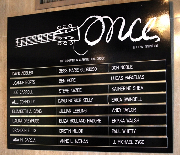 Photo Coverage: ONCE Welcomes Ben Hope to the Cast! Image
