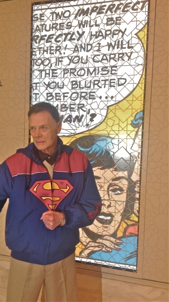 Photo Flash: Original Broadway Superman Bob Holiday Visits Encores! IT'S A BIRD...IT'S A PLANE...IT'S SUPERMAN 
