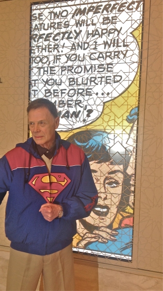 Photo Flash: Original Broadway Superman Bob Holiday Visits Encores! IT'S A BIRD...IT'S A PLANE...IT'S SUPERMAN Image