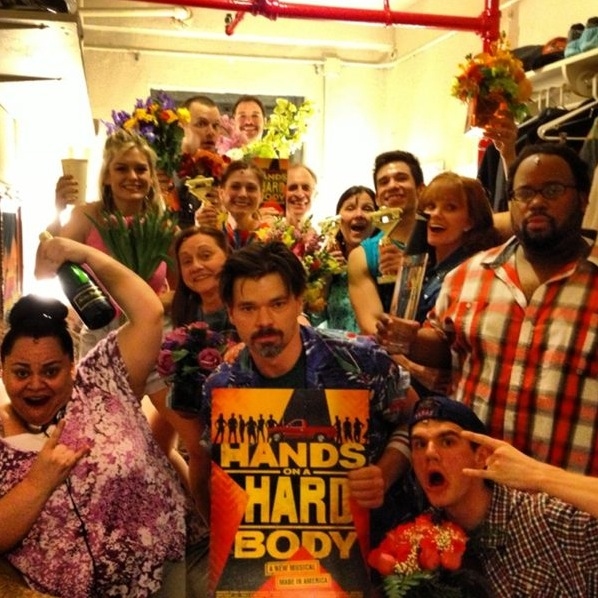 Photo Flash: Saturday Intermission Pics, March 23, Part 2 - PIPPIN's First SIP, PASSION, F#%KING UP EVERYTHING and More! Image