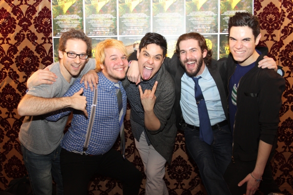 Adam Stoler, Douglas Widick, George Salazar, Eli Zoller and Jason Gotay Photo