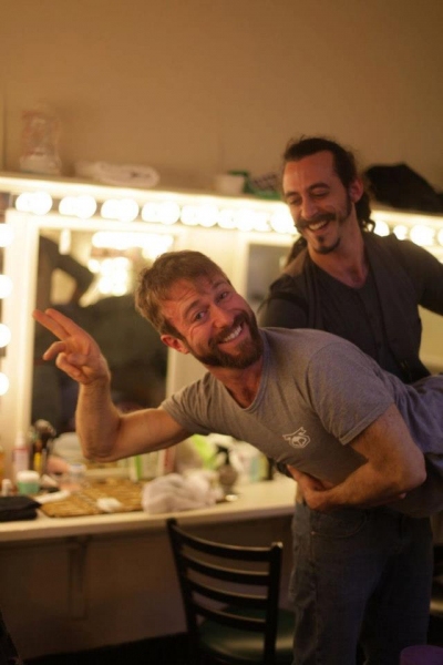 Photo Flash: Backstage with the Cast of PIPPIN for First Preview! Image