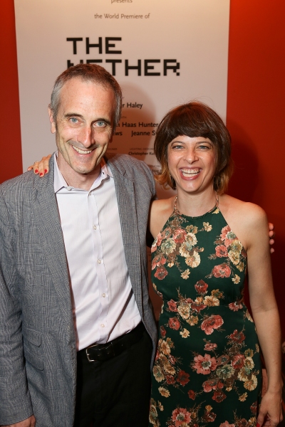 Director Neel Keller and playwright Jennifer Haley Photo