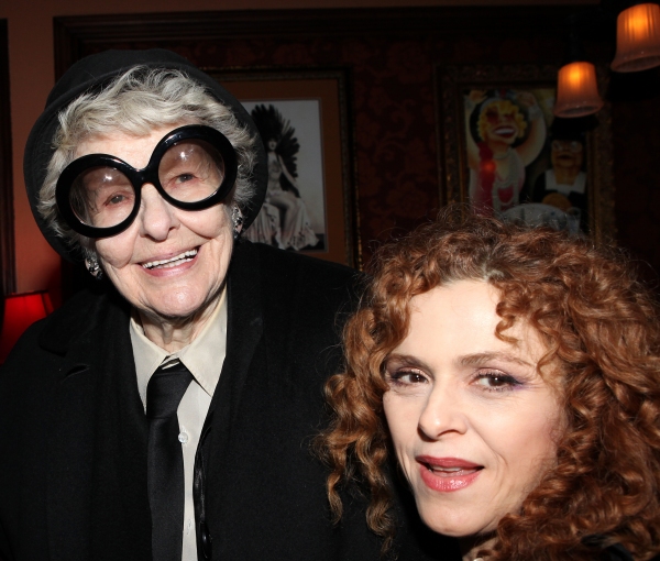 Elaine Stritch & Bernadette Peters  Photo