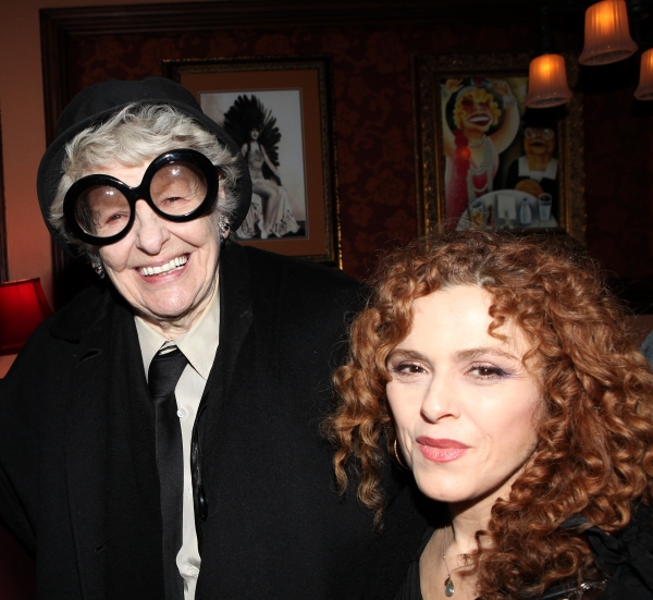 Elaine Stritch & Bernadette Peters  Photo