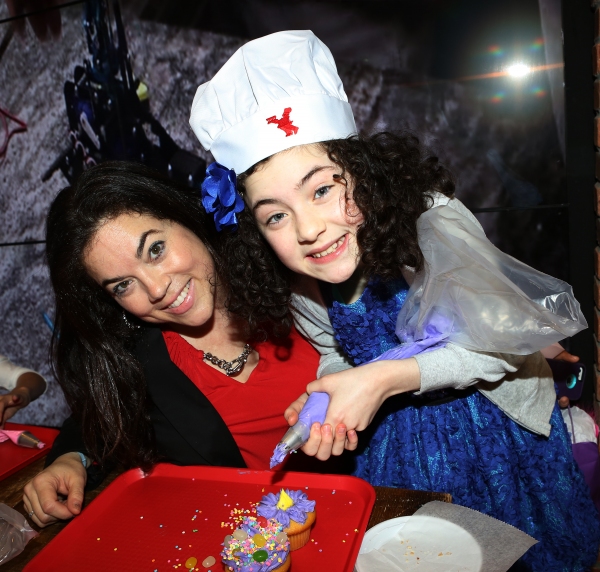 Lilla Crawford with mom AnneMerie Donoghue Photo