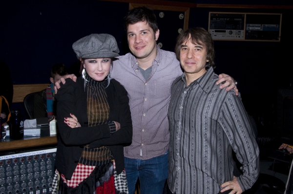 Photo Flash: In the Recording Studio with the Cast of KINKY BOOTS! Image