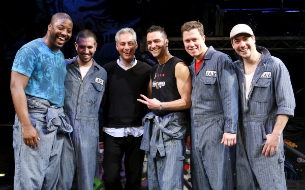 Photo Flash: Rahm Emanuel Visits OTHELLO: THE REMIX at Chicago Shakespeare Theater Image