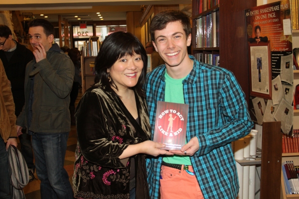 Photo Coverage: Henry Hodges Signs HOW TO ACT LIKE A KID at Drama Book Shop! 