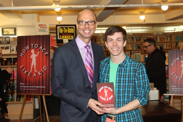 Photo Coverage: Henry Hodges Signs HOW TO ACT LIKE A KID at Drama Book Shop! Image