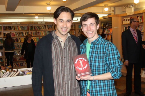 Photo Coverage: Henry Hodges Signs HOW TO ACT LIKE A KID at Drama Book Shop! Image