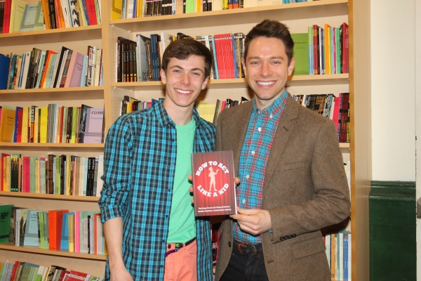 Photo Coverage: Henry Hodges Signs HOW TO ACT LIKE A KID at Drama Book Shop! Image