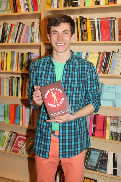 Photo Coverage: Henry Hodges Signs HOW TO ACT LIKE A KID at Drama Book Shop! 