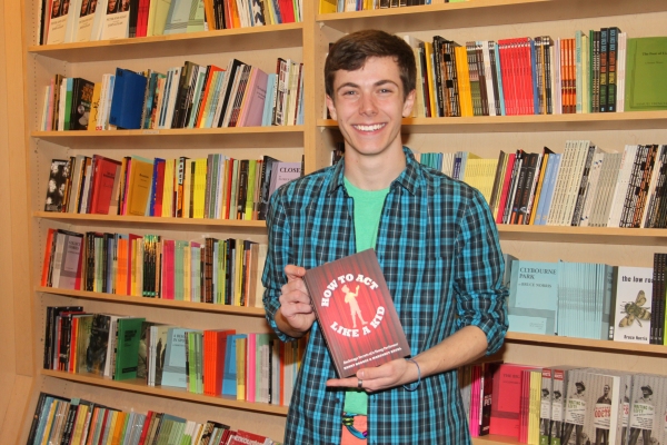 Photo Coverage: Henry Hodges Signs HOW TO ACT LIKE A KID at Drama Book Shop! 