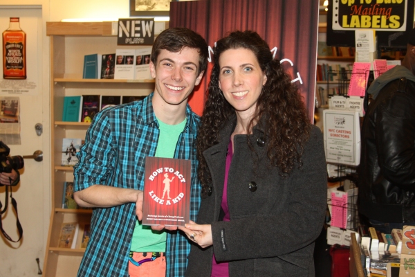 Photo Coverage: Henry Hodges Signs HOW TO ACT LIKE A KID at Drama Book Shop! Image