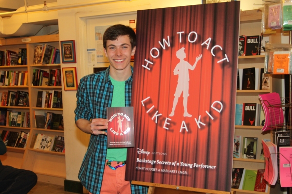 Photo Coverage: Henry Hodges Signs HOW TO ACT LIKE A KID at Drama Book Shop! 