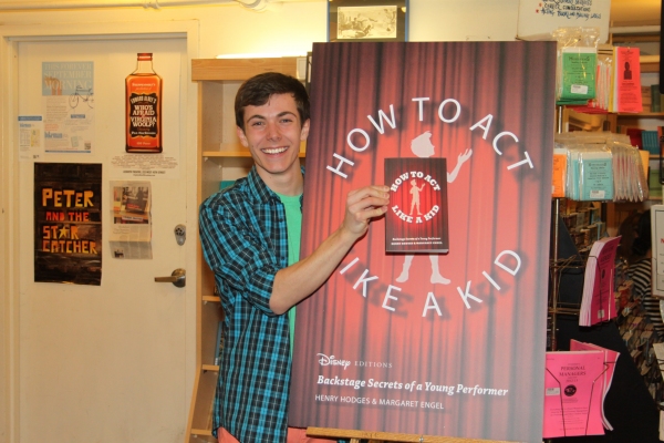 Photo Coverage: Henry Hodges Signs HOW TO ACT LIKE A KID at Drama Book Shop! Image