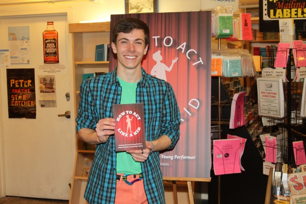 Photo Coverage: Henry Hodges Signs HOW TO ACT LIKE A KID at Drama Book Shop! 