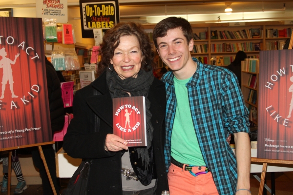 Photo Coverage: Henry Hodges Signs HOW TO ACT LIKE A KID at Drama Book Shop! 