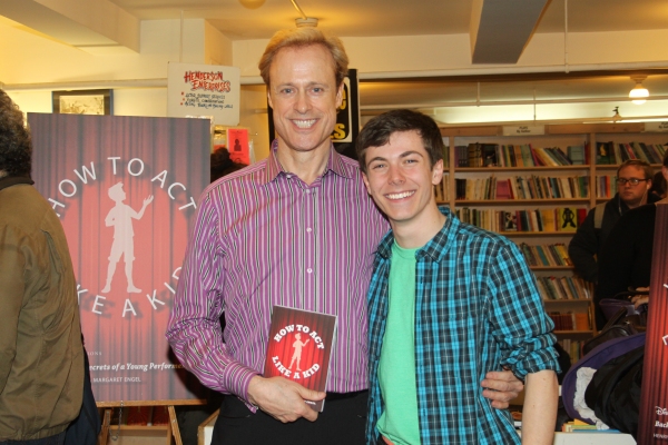 Photo Coverage: Henry Hodges Signs HOW TO ACT LIKE A KID at Drama Book Shop! 