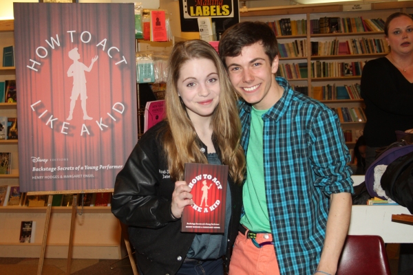Photo Coverage: Henry Hodges Signs HOW TO ACT LIKE A KID at Drama Book Shop! Image