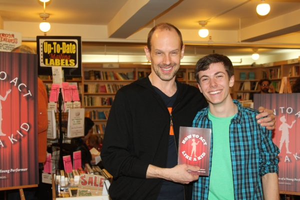 Photo Coverage: Henry Hodges Signs HOW TO ACT LIKE A KID at Drama Book Shop! Image