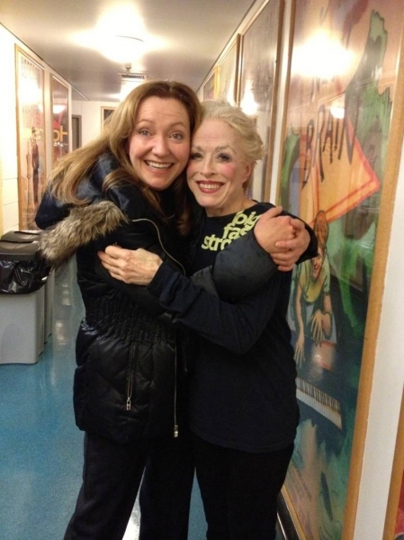 Photo Flash: Julie White Visits Holland Taylor in ANN Image