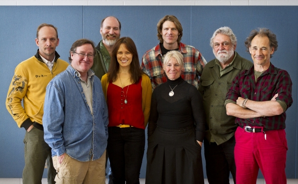 Photo Flash: Mark Rylance and the Cast of the Guthrie's NICE FISH Go Ice Fishing Image