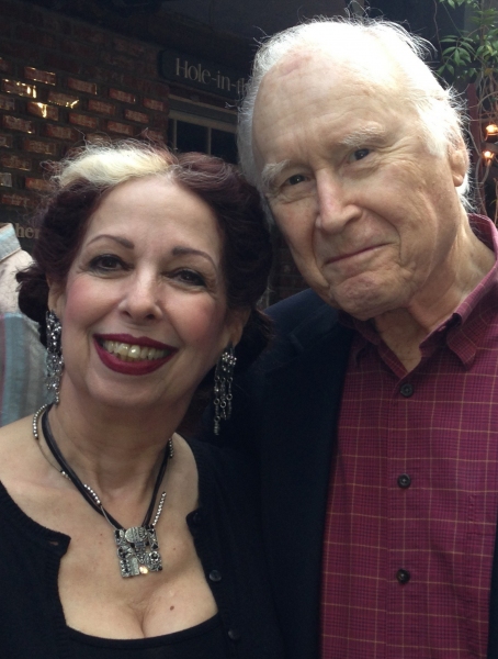 Evelyn Rudie with George Coe Photo