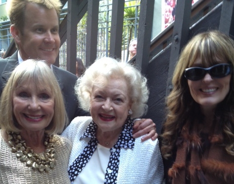 Marla Adams, Actress Betty White, Playwright Lisa Phillips Visca Photo