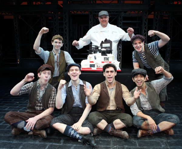 Photo Coverage: NEWSIES Celebrates One Year on Broadway with Cast, Cake & Creatives! Photo Coverage: NEWSIES Celebrates One Year on Broadway with Cast, Cake & Creatives! Image