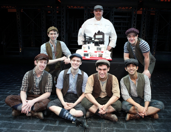 Photo Coverage: NEWSIES Celebrates One Year on Broadway with Cast, Cake & Creatives! Photo Coverage: NEWSIES Celebrates One Year on Broadway with Cast, Cake & Creatives! Image