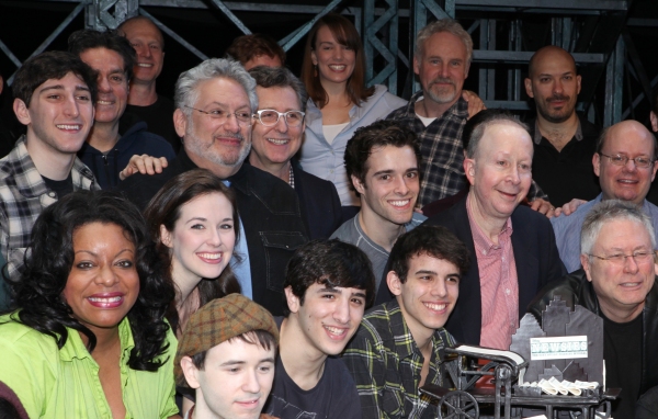 Photo Coverage: NEWSIES Celebrates One Year on Broadway with Cast, Cake & Creatives! Photo Coverage: NEWSIES Celebrates One Year on Broadway with Cast, Cake & Creatives! Image