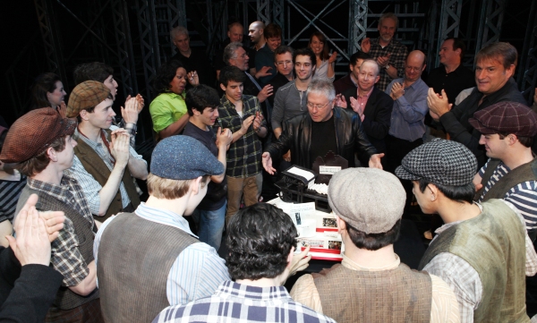 Photo Coverage: NEWSIES Celebrates One Year on Broadway with Cast, Cake & Creatives! Photo Coverage: NEWSIES Celebrates One Year on Broadway with Cast, Cake & Creatives! Image