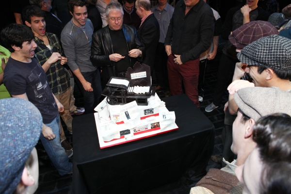 Photo Coverage: NEWSIES Celebrates One Year on Broadway with Cast, Cake & Creatives! Photo Coverage: NEWSIES Celebrates One Year on Broadway with Cast, Cake & Creatives! Image