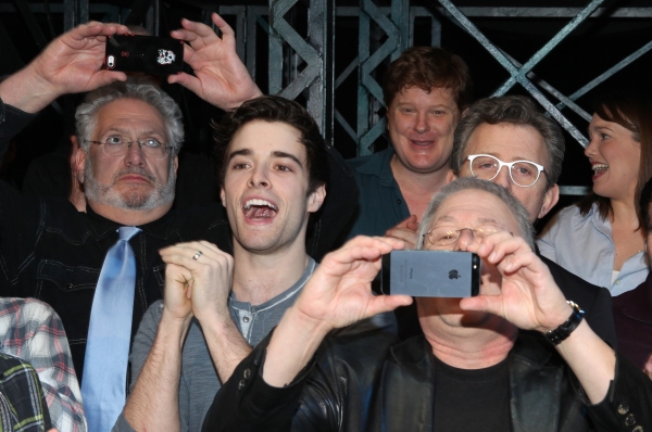 Photo Coverage: NEWSIES Celebrates One Year on Broadway with Cast, Cake & Creatives! Photo Coverage: NEWSIES Celebrates One Year on Broadway with Cast, Cake & Creatives! Image