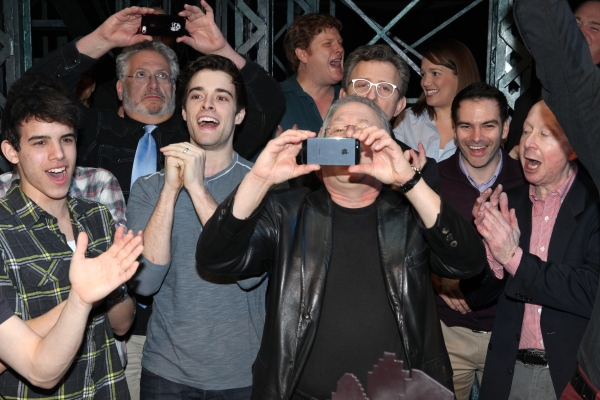 Photo Coverage: NEWSIES Celebrates One Year on Broadway with Cast, Cake & Creatives! Photo Coverage: NEWSIES Celebrates One Year on Broadway with Cast, Cake & Creatives! Image