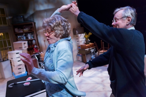 Photo Flash: First Look at Allen Nause and Vana O'Brien in Artists Rep's THE GIN GAME 