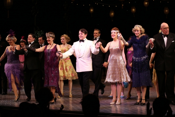 Robyn Hurder, Michael McGrath, Jennifer Smith, Matthew Broderick, Jessie Mueller, Bly Photo