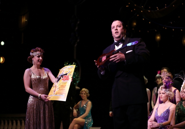 Photo Coverage: NICE WORK Welcomes New Cast - Jessie Mueller, John Treacy Egan and Conrad John Schuck! Image