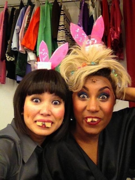 Photo Flash: Saturday Intermission Pics, March 30 - Easter Edition with NICE WORK, NEWSIES, MOTOWN and More!  Image