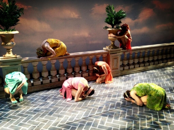 Photo Flash: Saturday Intermission Pics, March 30 - Easter Edition with NICE WORK, NEWSIES, MOTOWN and More!  Image