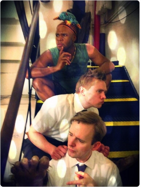 Photo Flash: Saturday Intermission Pics, March 30 - Easter Edition with NICE WORK, NEWSIES, MOTOWN and More!  Image