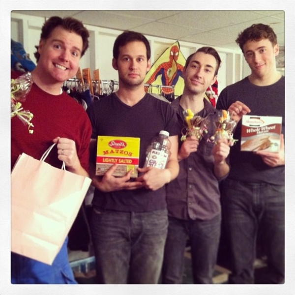 Photo Flash: Saturday Intermission Pics, March 30 - Easter Edition with NICE WORK, NEWSIES, MOTOWN and More!  Image