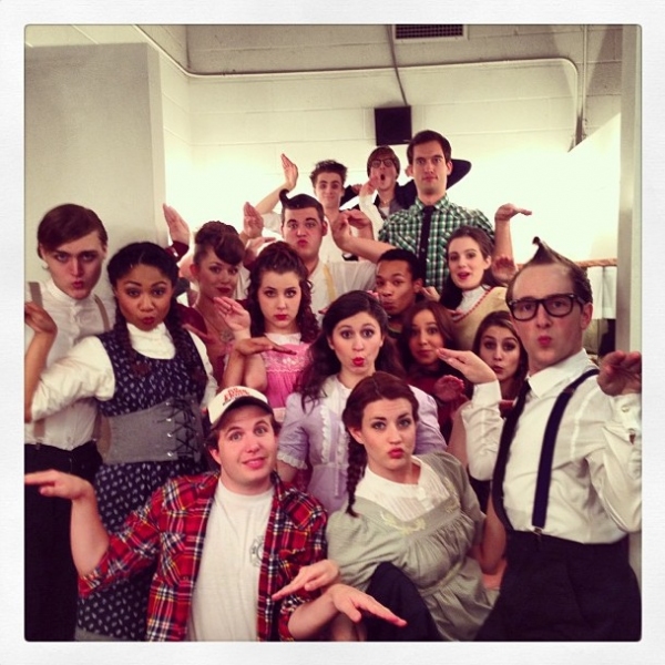 Photo Flash: Saturday Intermission Pics, March 30 - Easter Edition with NICE WORK, NEWSIES, MOTOWN and More!  Image