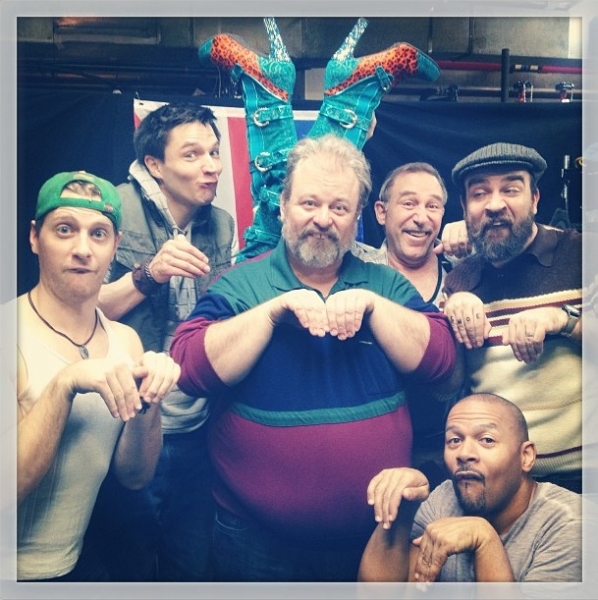 Photo Flash: Saturday Intermission Pics, March 30 - Easter Edition with NICE WORK, NEWSIES, MOTOWN and More!  Image